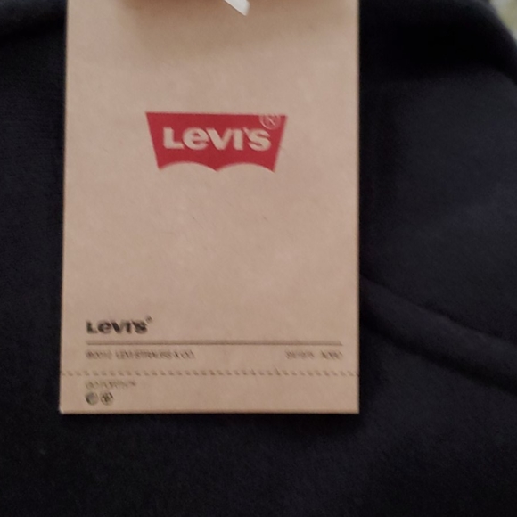 NWT- New Levi's Men's Quarter-Zip Plaid Hoodie - Picture 5 of 6